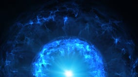 Blue plasma ball with energy charges abstract background Stock Photo Blue plasma ball with energy charges abstract background Stock Photo