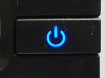 blue power button stock photos blue power button stock photos