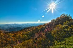 Blue Ridge Mountains North Carolina Royalty Free Stock Photography Blue Ridge Mountains North Carolina Royalty Free Stock Photography