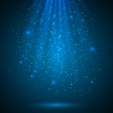 Blue Shining Magic Light Vector Background Royalty Free Stock Photography Blue Shining Magic Light Vector Background Royalty Free Stock Photography
