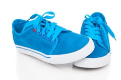 Free Blue Shoes Stock Image - 29507491