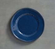 Blue Simple Modern Color Plate - Simple Sketch Dinnerware Collection stock photo Blue Simple Modern Color Plate - Simple Sketch Dinnerware Collection stock photo