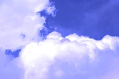 Blue Sky With Clouds Stock Photography Blue Sky With Clouds Stock Photography