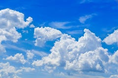 Blue Sky With Clouds Stock Photo Blue Sky With Clouds Stock Photo