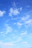 Blue Sky With Clouds Stock Photography