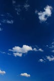 Blue Sky With White Clouds Stock Photo