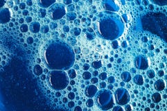 Blue Suds Stock Photography