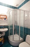 Blue Theme Bathroom Stock Photos Blue Theme Bathroom Stock Photos