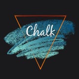 Textures of chalk and charcoal. Vector brush strokes. Soft pastel colors. Decorative golden frame. royalty free illustration Textures of chalk and charcoal. Vector brush strokes. Soft pastel colors. Decorative golden frame. royalty free illustration