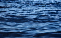 Blue Water Background Stock Image
