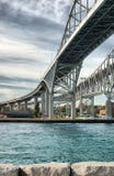 Blue Water Bridge, Sarnia, Canada Stock Photography Blue Water Bridge, Sarnia, Canada Stock Photography