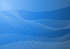 Free Blue Waves Background Royalty Free Stock Images - 11840209