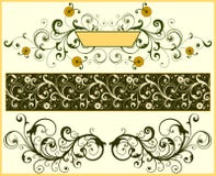 Blumenelemente stock abbildung Blumenelemente stock abbildung