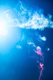 Blur blue smoke abstract texture background and light glowing royalty free stock image Blur blue smoke abstract texture background and light glowing royalty free stock image
