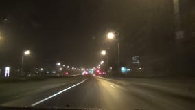 Blurry traffic lights