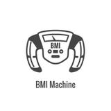 BMI / Body Mass Index Icon - image portraying weight balance vector illustration BMI / Body Mass Index Icon - image portraying weight balance vector illustration