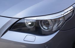 BMW Headlight Stock Image BMW Headlight Stock Image