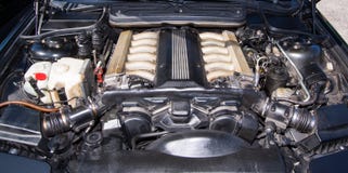 Bmw 850 silnik zdjęcie stock Bmw 850 silnik zdjęcie stock