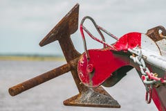 Boat anchor royalty free stock image Boat anchor royalty free stock image