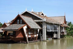 Boat House Royalty Free Stock Photography