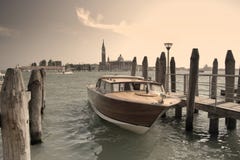 Boat In Venice Stock Images