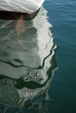 Boat Reflection Royalty Free Stock Photography Boat Reflection Royalty Free Stock Photography