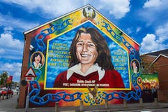 Bobby Sands Mural Royalty Free Stock Photography Bobby Sands Mural Royalty Free Stock Photography
