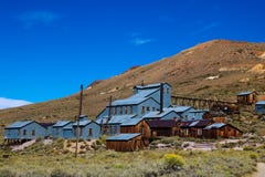 Bodie исторический парк штата город-привидения от эры золотой лихорадки в сьерра-неваде стоковое изображение rf Bodie исторический парк штата город-привидения от эры золотой лихорадки в сьерра-неваде стоковое изображение rf