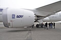 Boeing 787 Dreamliner imagem de stock Boeing 787 Dreamliner imagem de stock