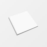 Boekjes lege witte die kleur op witte achtergrond wordt geïsoleerd 3d het malplaatje hoogste mening van het modelboek voor drukon Stock Foto's Boekjes lege witte die kleur op witte achtergrond wordt geïsoleerd 3d het malplaatje hoogste mening van het modelboek voor drukon Stock Foto's
