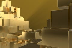 Bogactwa pojęcia bogatego pomysłu Złoty miasto przy zmierzchów promieni abstrakta przestrzeni tłem 3D ilustracyjny rendering Royalty Ilustracja Bogactwa pojęcia bogatego pomysłu Złoty miasto przy zmierzchów promieni abstrakta przestrzeni tłem 3D ilustracyjny rendering Royalty Ilustracja