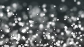 Bokeh d'ardore d'argento, profondità di campo bassa, fondo generato da computer, contesto della rappresentazione 3D immagine stock libera da diritti Bokeh d'ardore d'argento, profondità di campo bassa, fondo generato da computer, contesto della rappresentazione 3D immagine stock libera da diritti