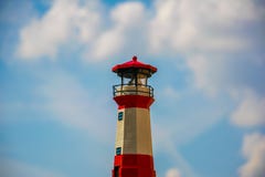 Bokeh d'un phare miniature photos libres de droits Bokeh d'un phare miniature photos libres de droits
