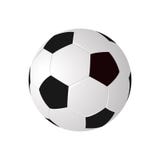 Bola de futebol alta do vetor do detalhe ilustração royalty free Bola de futebol alta do vetor do detalhe ilustração royalty free