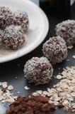 Bolas do chocolate imagem de stock royalty free