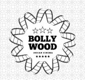 Bollywood ist ein traditioneller indischer Film Vektorillustration mit Filmstreifen lizenzfreie abbildung Bollywood ist ein traditioneller indischer Film Vektorillustration mit Filmstreifen lizenzfreie abbildung