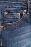 Bolsillo de los pantalones vaqueros Fotografía de archivo libre de regalías Bolsillo de los pantalones vaqueros Fotografía de archivo libre de regalías