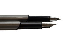 Bolígrafos de la fuente y imágenes de archivo libres de regalías Bolígrafos de la fuente y imágenes de archivo libres de regalías