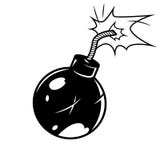 Bomba w komiczka stylu ilustracja wektor Bomba w komiczka stylu ilustracja wektor