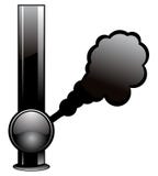 Bong ilustração stock
