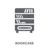 Bookcase ikona od meble i gospodarstwa domowego kolekcji royalty ilustracja Bookcase ikona od meble i gospodarstwa domowego kolekcji royalty ilustracja