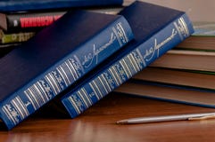 The books on the table royalty free stock images The books on the table royalty free stock images