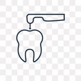 Boor vectordiepictogram op transparante achtergrond, lineaire Dri wordt geïsoleerd vector illustratie Boor vectordiepictogram op transparante achtergrond, lineaire Dri wordt geïsoleerd vector illustratie