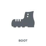 Boot icon from Camping collection. stock illustration Boot icon from Camping collection. stock illustration