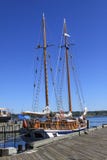 BOOTE IN PRINZEN EDWARD ISLAND, KANADA lizenzfreies stockfoto BOOTE IN PRINZEN EDWARD ISLAND, KANADA lizenzfreies stockfoto