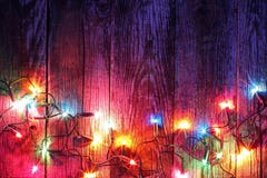 Border of christmas lights Royalty Free Stock Photo Border of christmas lights Royalty Free Stock Photo