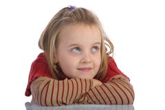 Bored Kid Royalty Free Stock Photography Bored Kid Royalty Free Stock Photography