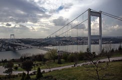 Bosphorus Bridge Stock Image