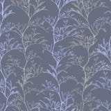 Botanical dark violet seamless pattern stock illustration Botanical dark violet seamless pattern stock illustration