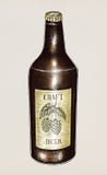 Botella de cerveza dibujada mano del arte imagen de archivo libre de regalías Botella de cerveza dibujada mano del arte imagen de archivo libre de regalías
